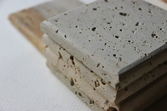 Terra - Travertine Coasters (Set of 6)